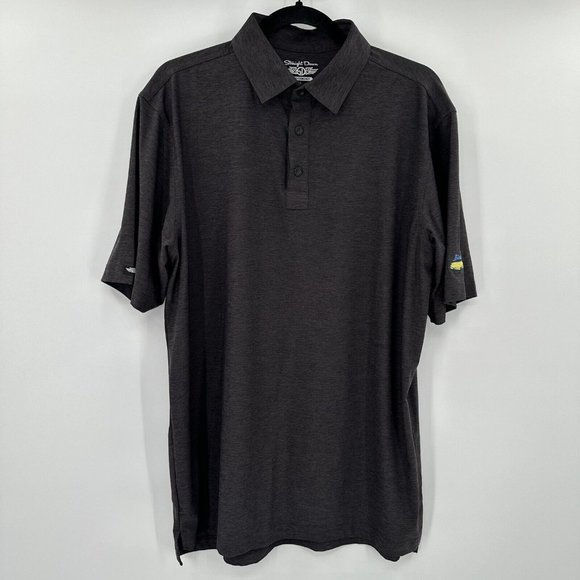 Straight Down Performance Gray Binders Cup Golf Polo Shirt Size Large - Picture 3 of 9